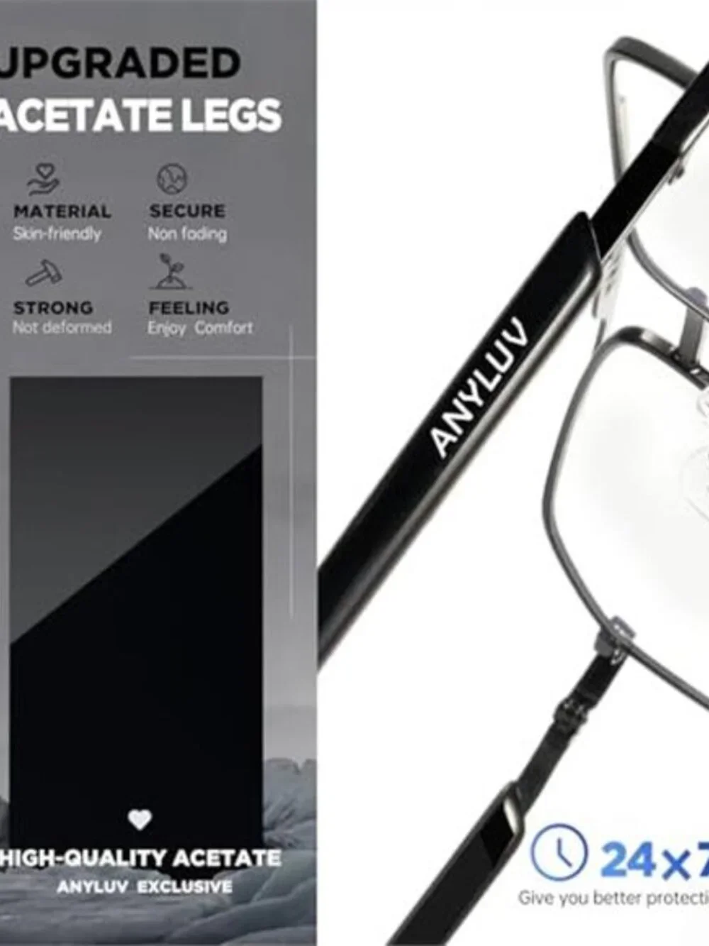 Blue Light Glasses Men/Women Blue Light Blocking Glasses Computer Screen Blocker